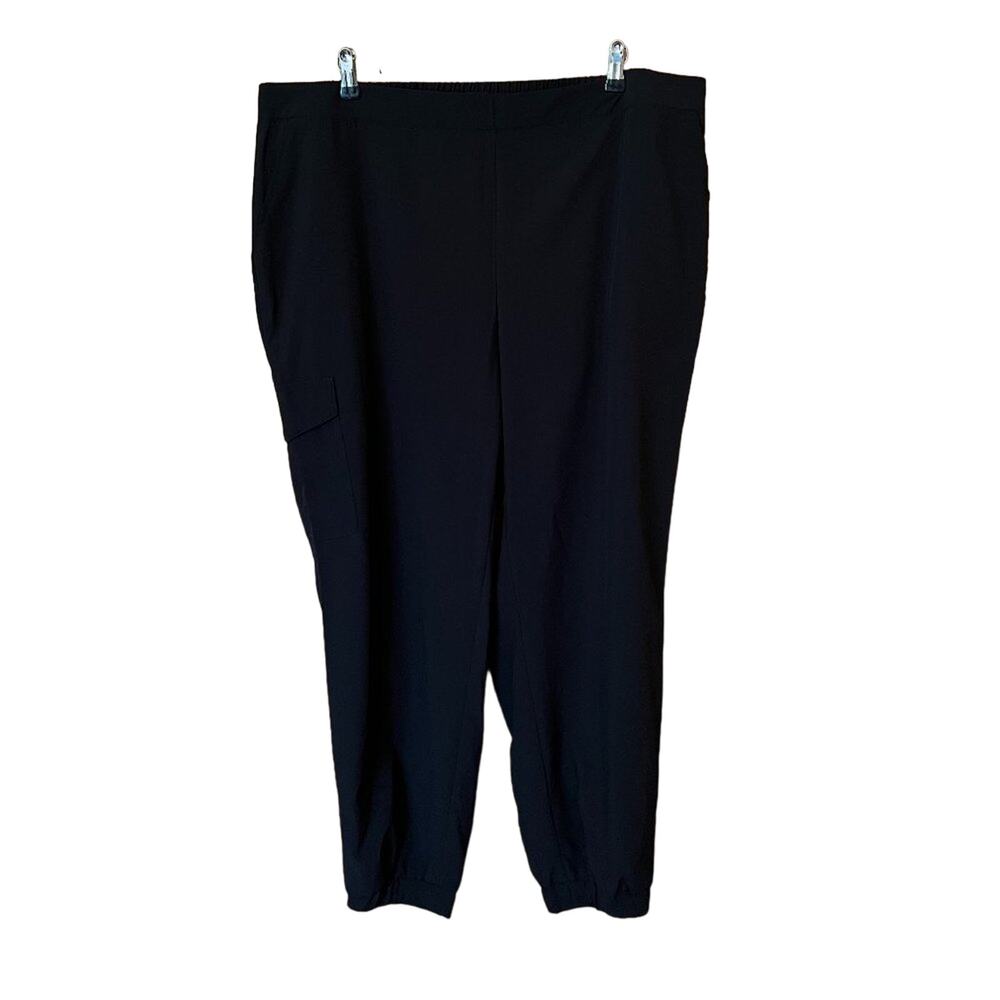 Dressbarn Black Joggers Size 2X